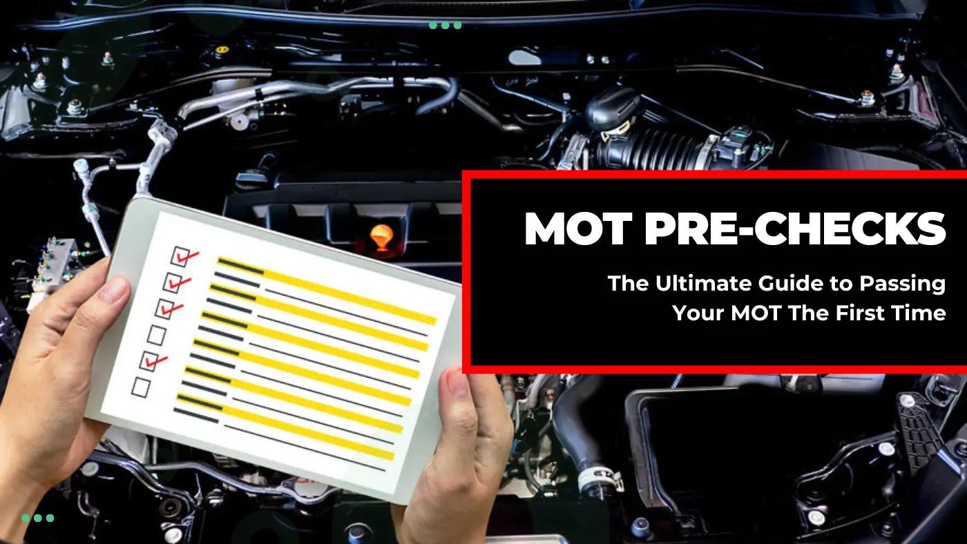 Vehicle inspection guide tyre check before MOT test