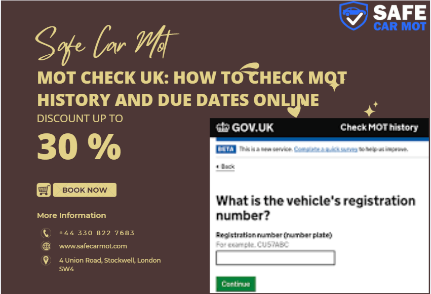 MOT Check UK: How to Check MOT History and Due Dates Online