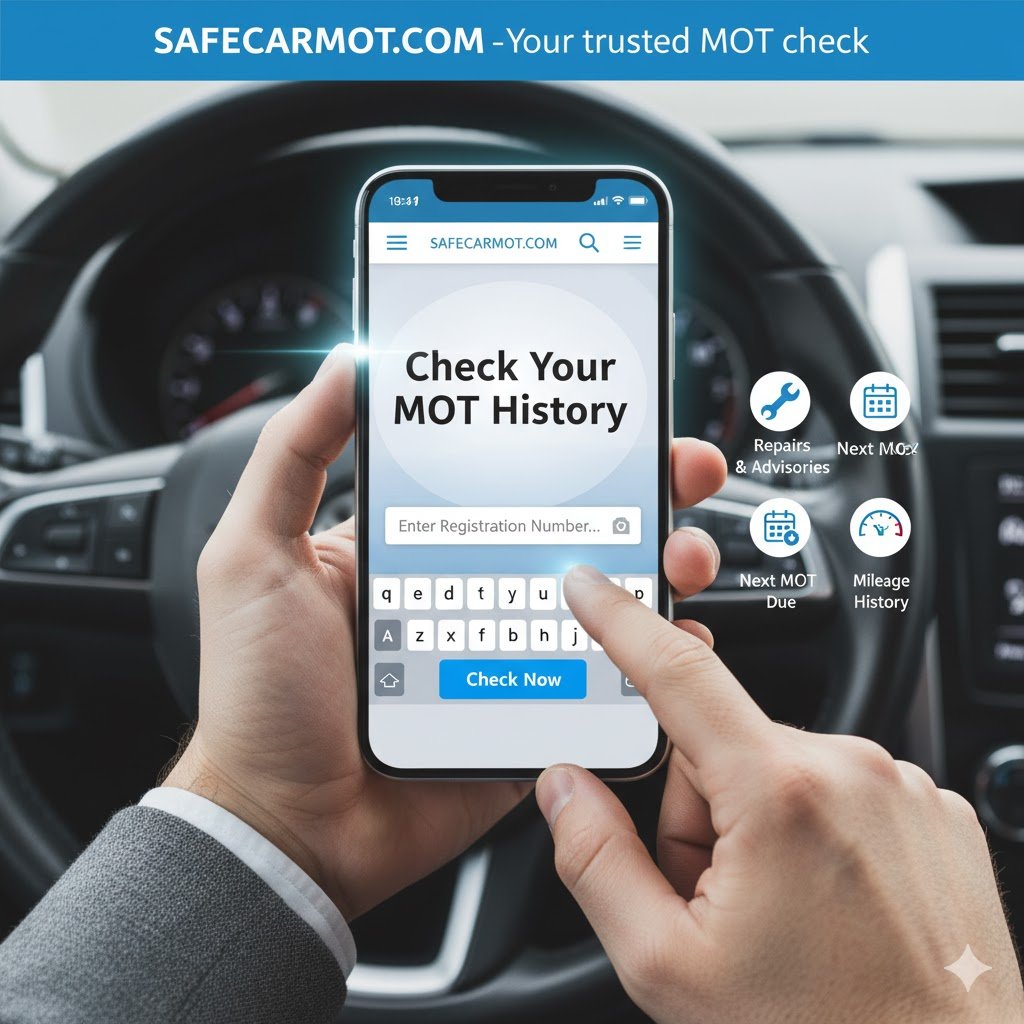 My MOT Check: How to Check Your MOT History Using Your Registration Number