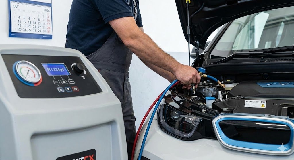 Car Air Conditioning Regas: R134a vs R1234yf & 2026 Costs