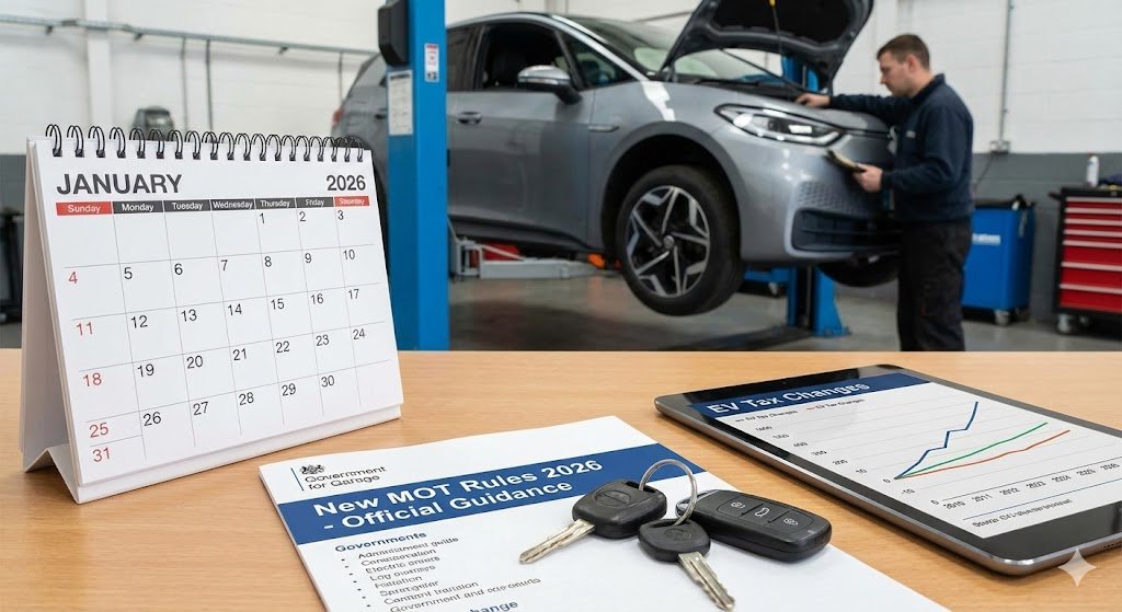 New MOT Rules 2026: Confirmed Changes, EV Tax & 4-Year Myth